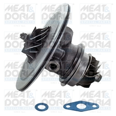 Core assembly, turbocharger